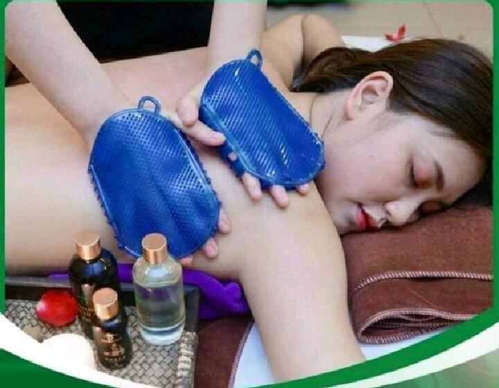 Găng tay nhựa cao cấp có hạt massage