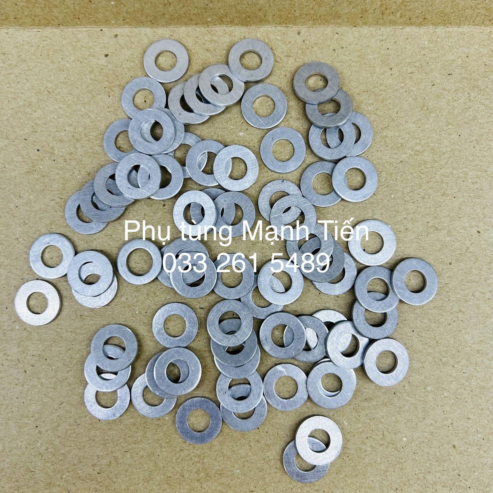 Bộ 5 long đền nhôm 6 li