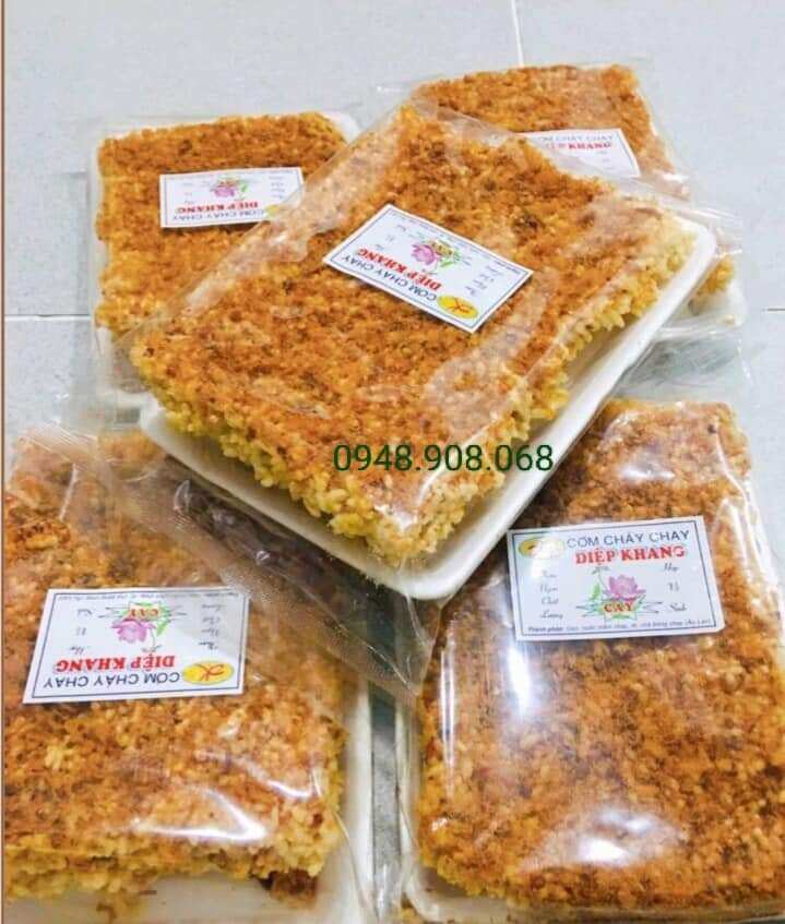 Cơm cháy chay diệp khang 200g
