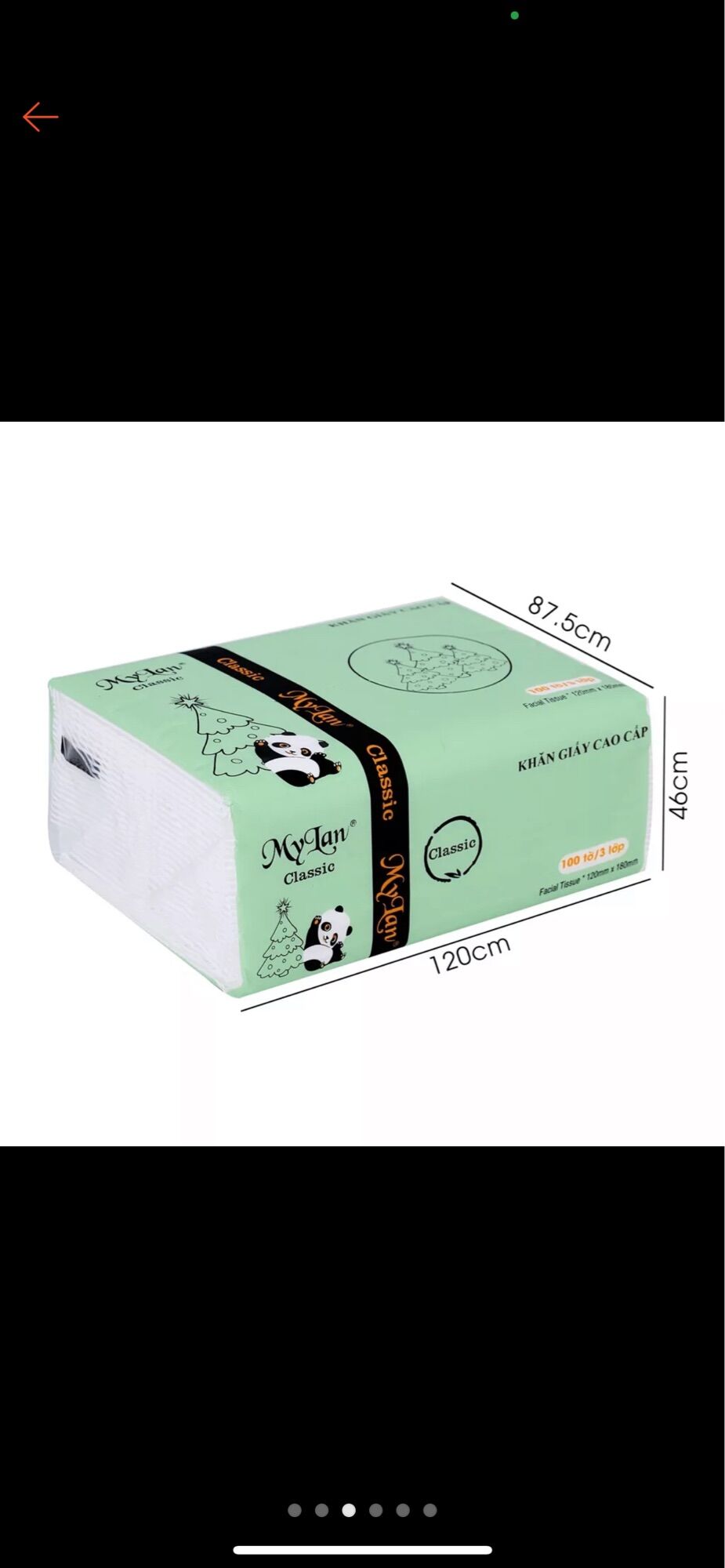 Giấy ăn gấu trúc Mylan sét 10 gói