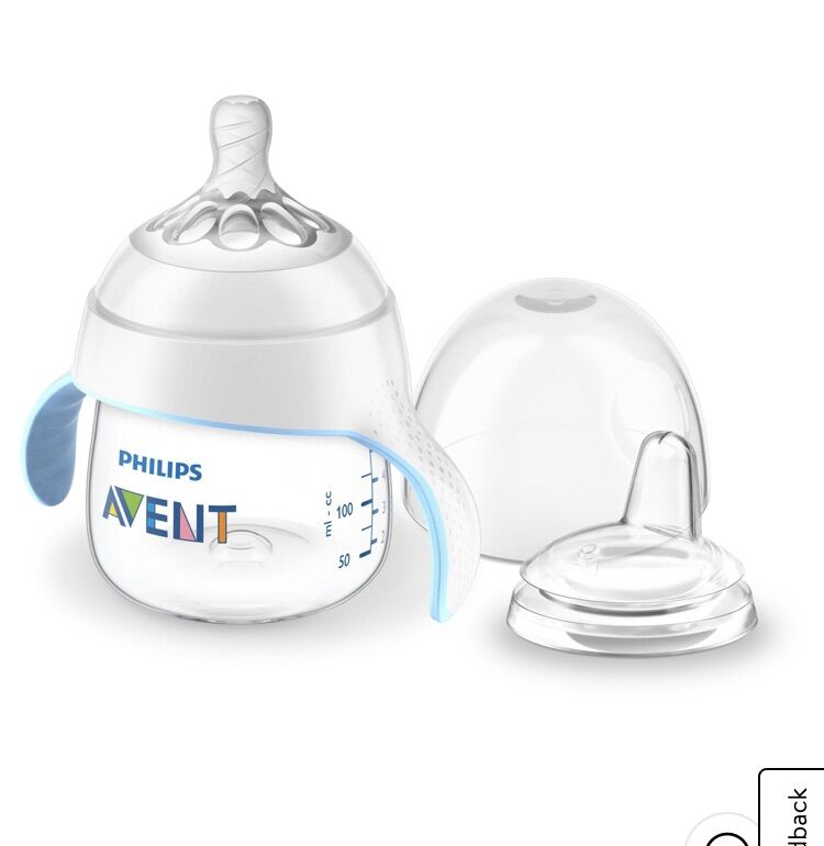 Bình tập uống Avent có tay cầm 150ml