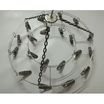 Móc chùm tròn Inox 20 kẹp