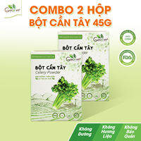 Combo 2 hộp Bột cần tây nguyên chất Goce ST - 2x45g