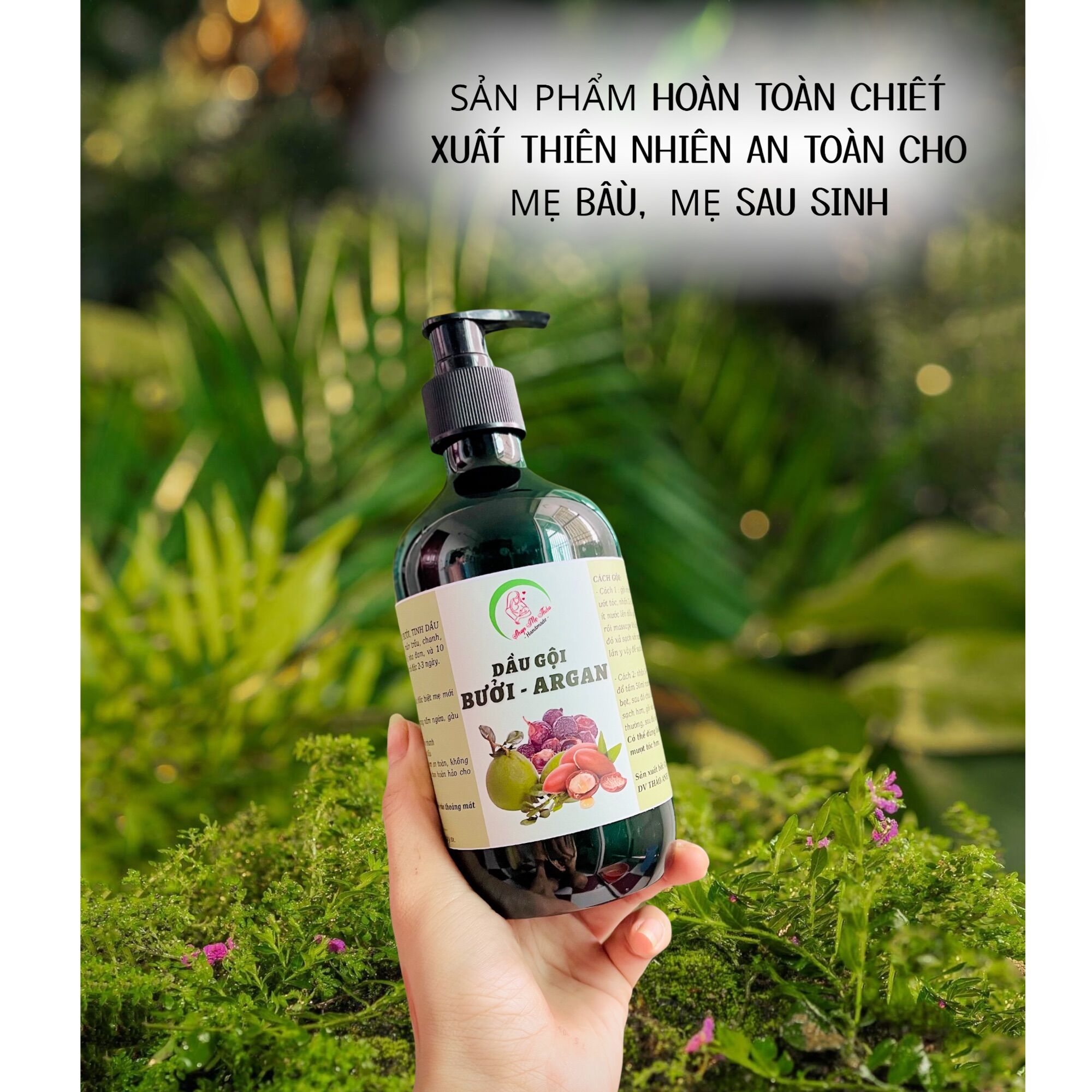 Dầu gội bưởi argan