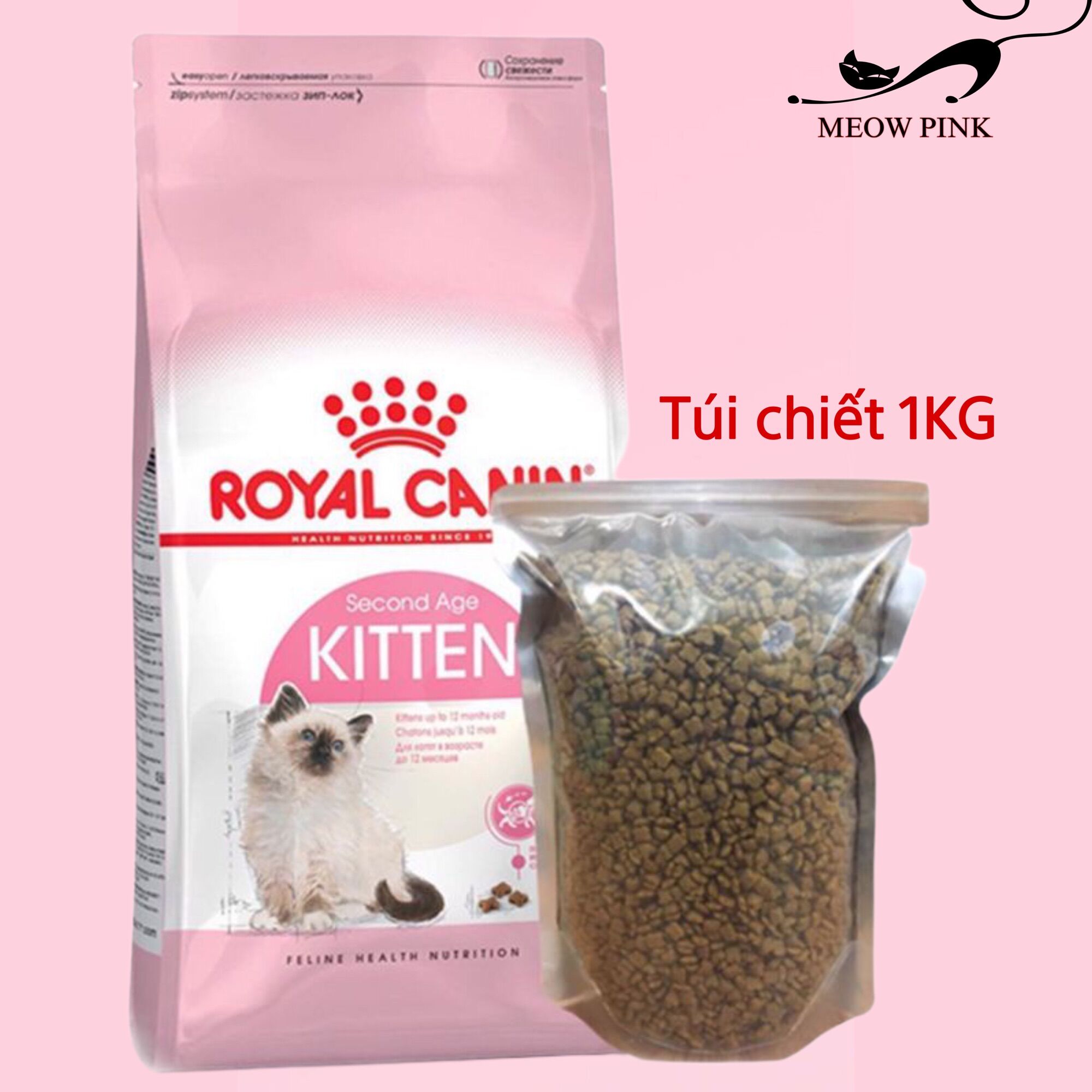 Hạt Royal canin kitten túi chiết 1KG