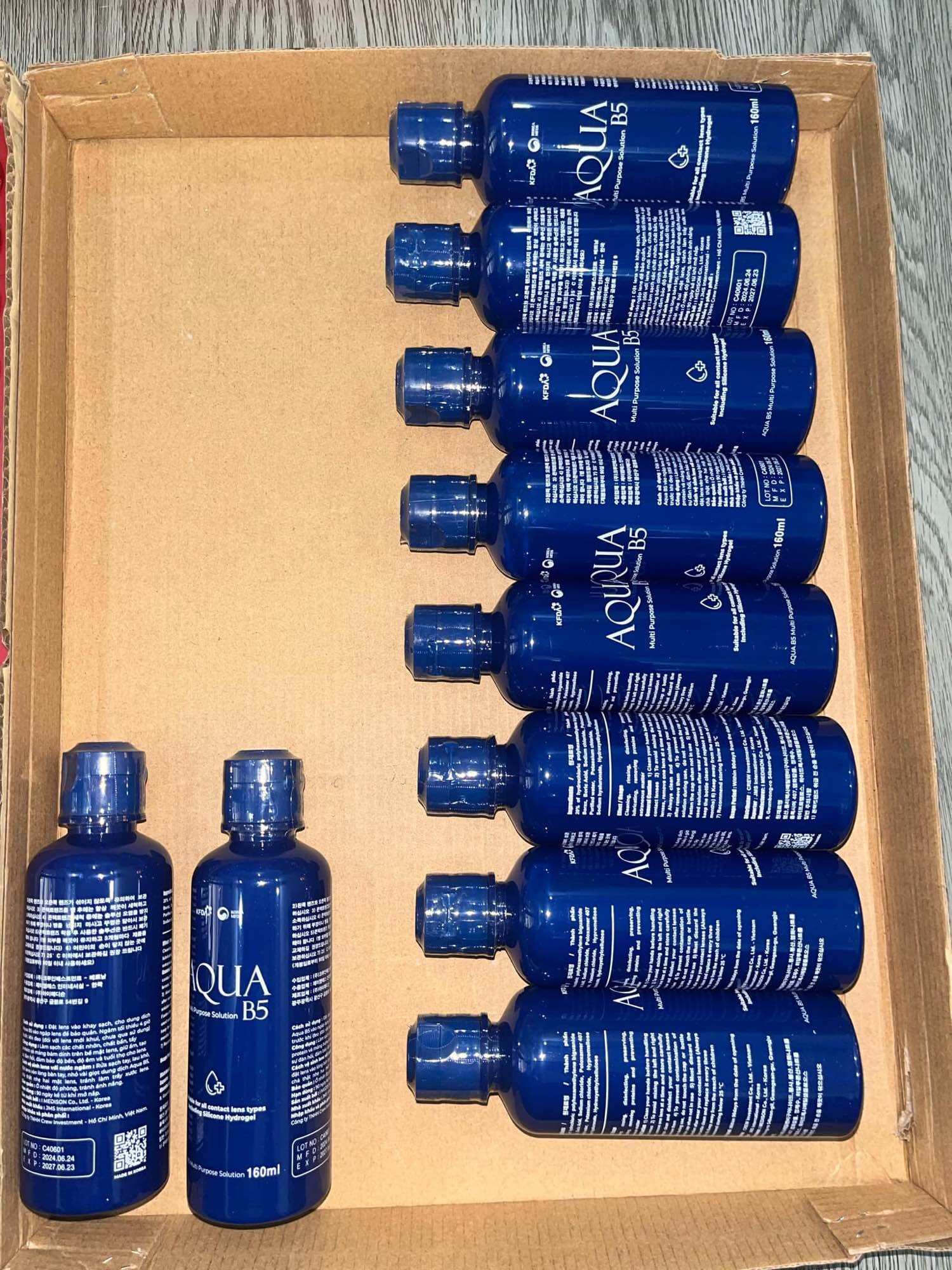 Nước ngâm lens Aqua