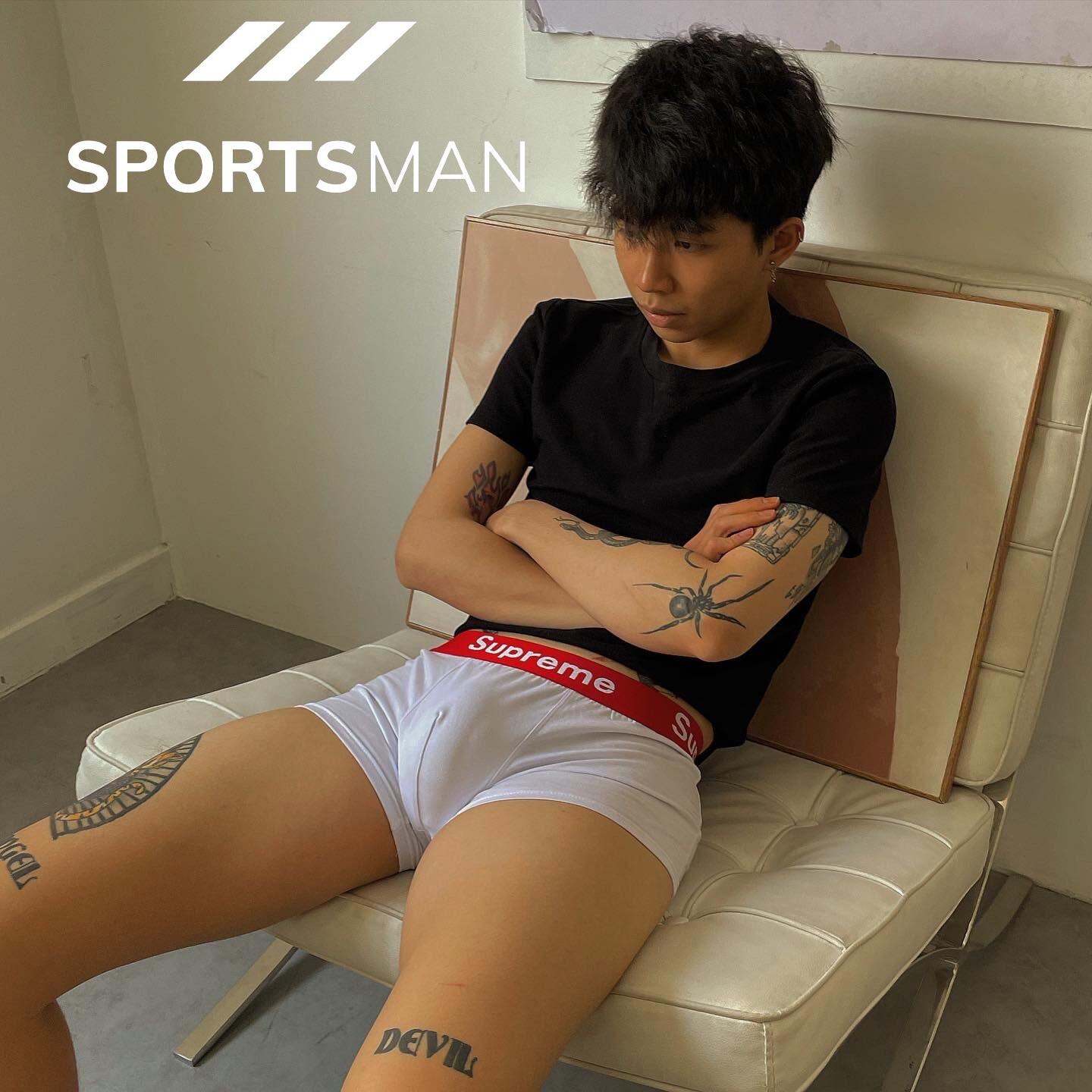Quần sịp nam boxer Supreme cotton thiên nhiên co dãn 4 chiều thoáng khí cao cấp SPORTSMAN