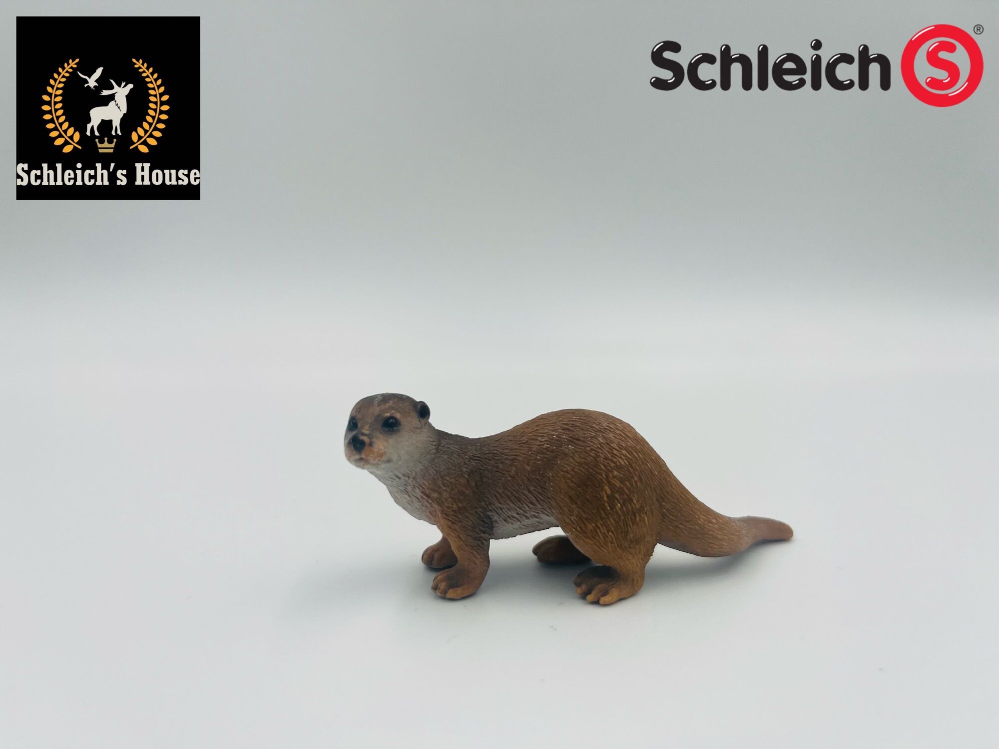 Mô hình động vật , đồ chơi con vật Schleich chính hãng Rái cá 14694 - Schleich House