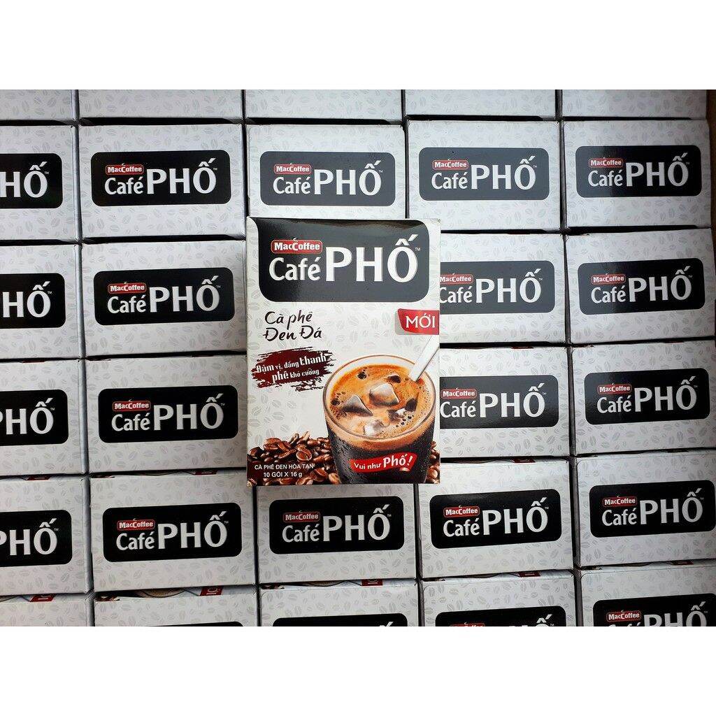 Cà phê PHỐ cà phê đen dây 10 gói