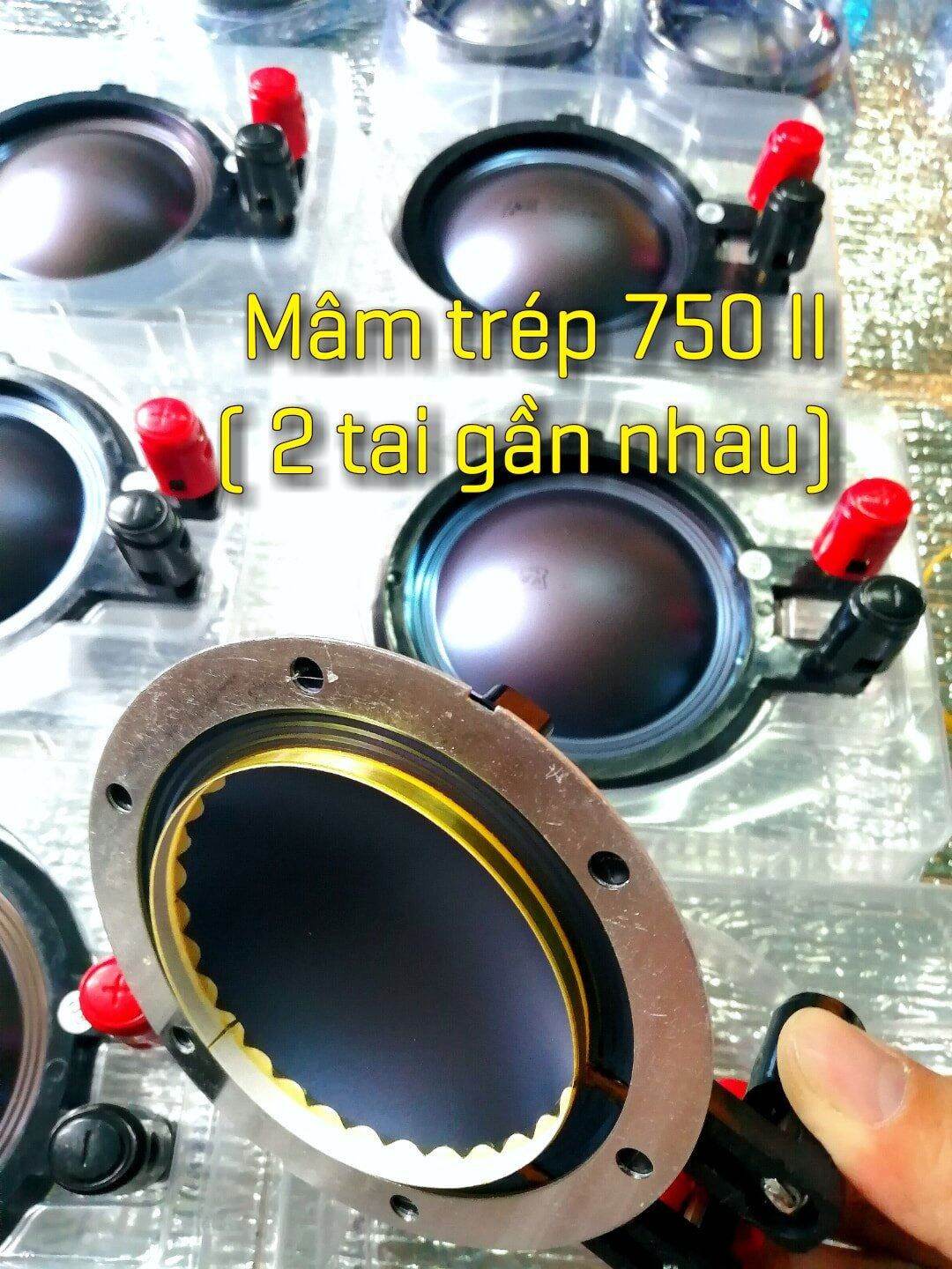 Mâm côn trép 750 II tai thỏ gần nhau