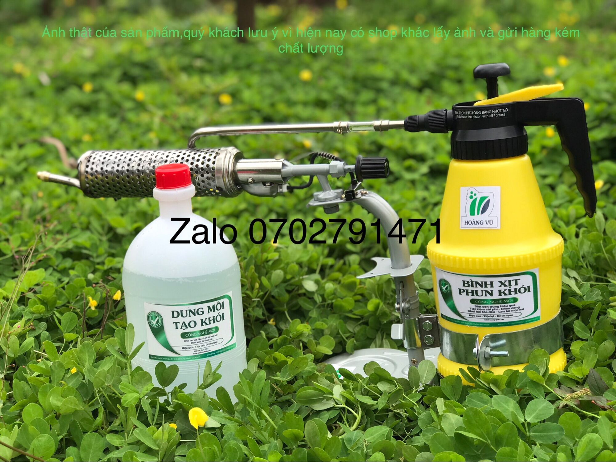 Bình xịt phun khói