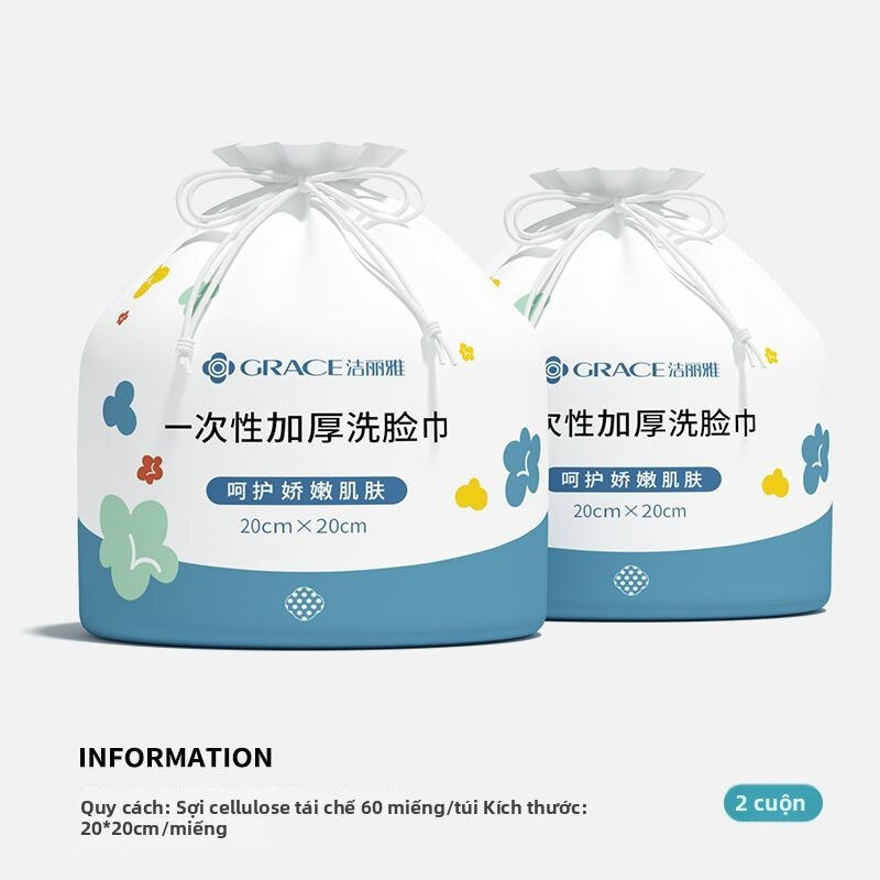 Grace | Disposable Thicker Hygroscopic Facial Towel Roll - 3