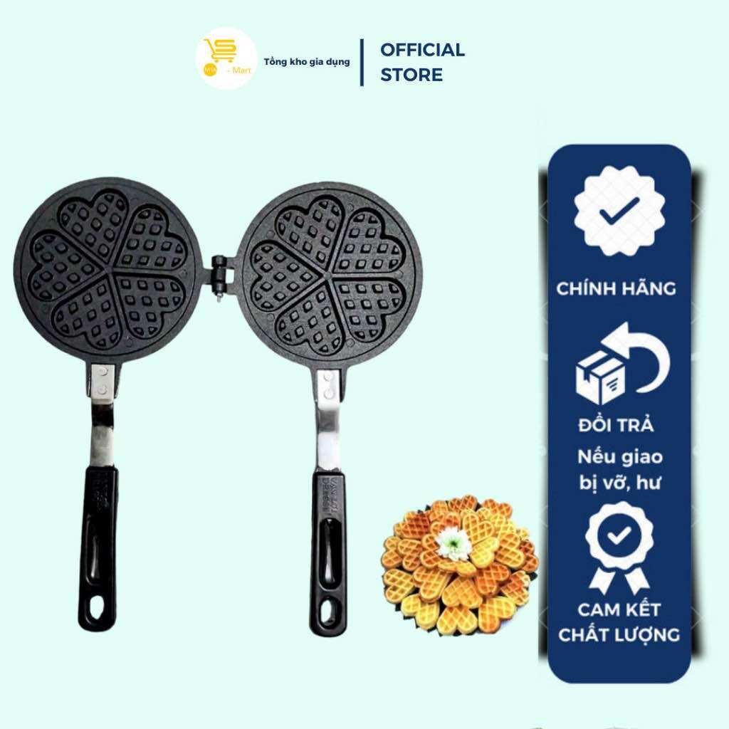 Khuôn Làm Bánh Kẹp, Khuôn Nướng Bánh Tàn Ong Lớn Chống Dính, Dễ Vệ Sinh MTA-MART2