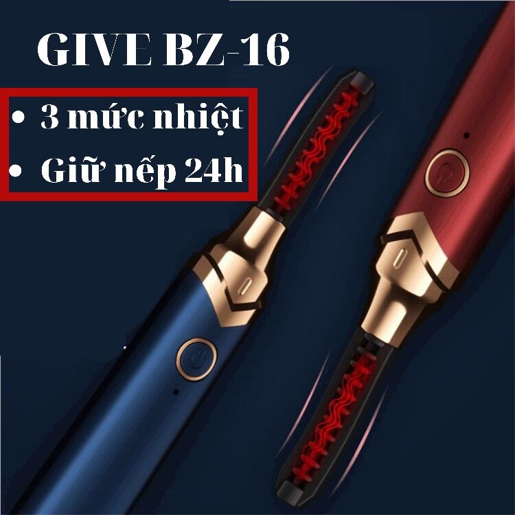 Máy uốn mi mắt GIVE BZ 16 uốn cong mi mắt tới 24h thay cho macara