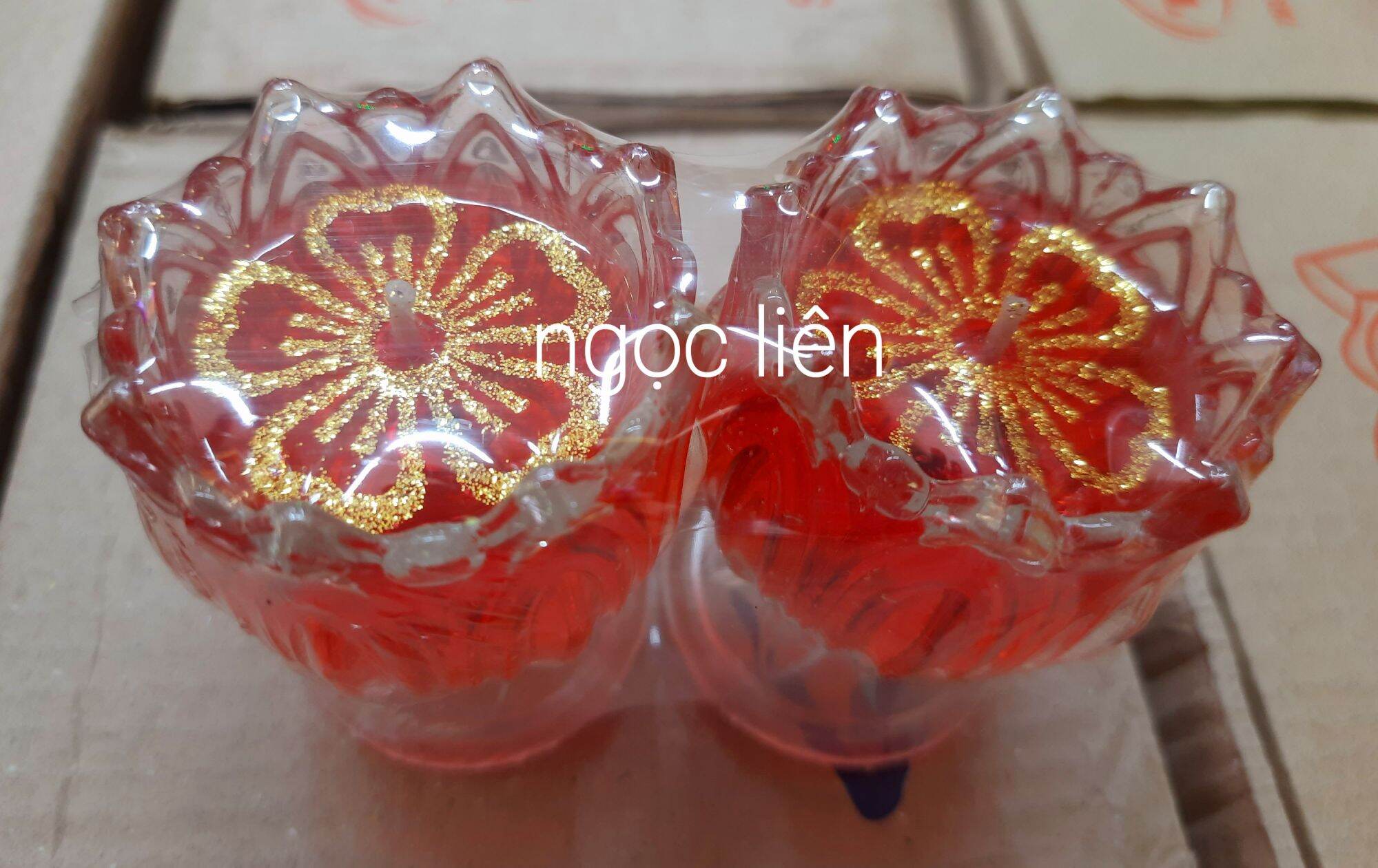 Đèn  cầy  ly  sen 03
