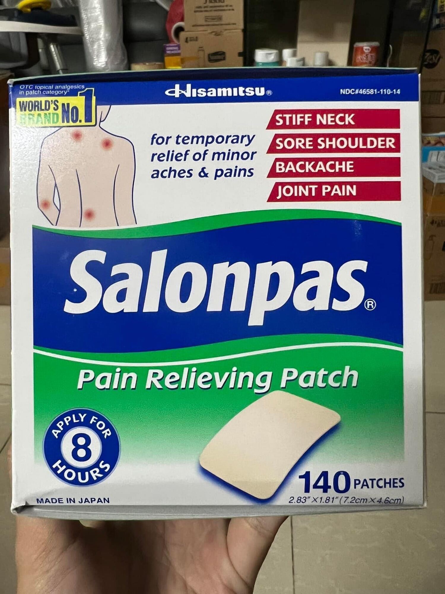 Miếng dán Salonpas Mỹ  🌸