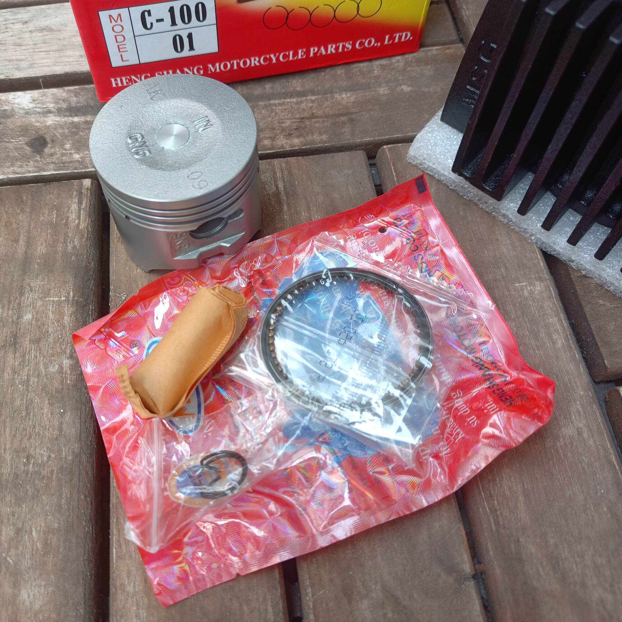 Bộ nòng, xi lanh dream 100 (97cc) gang std cos 0 MSG/PAG