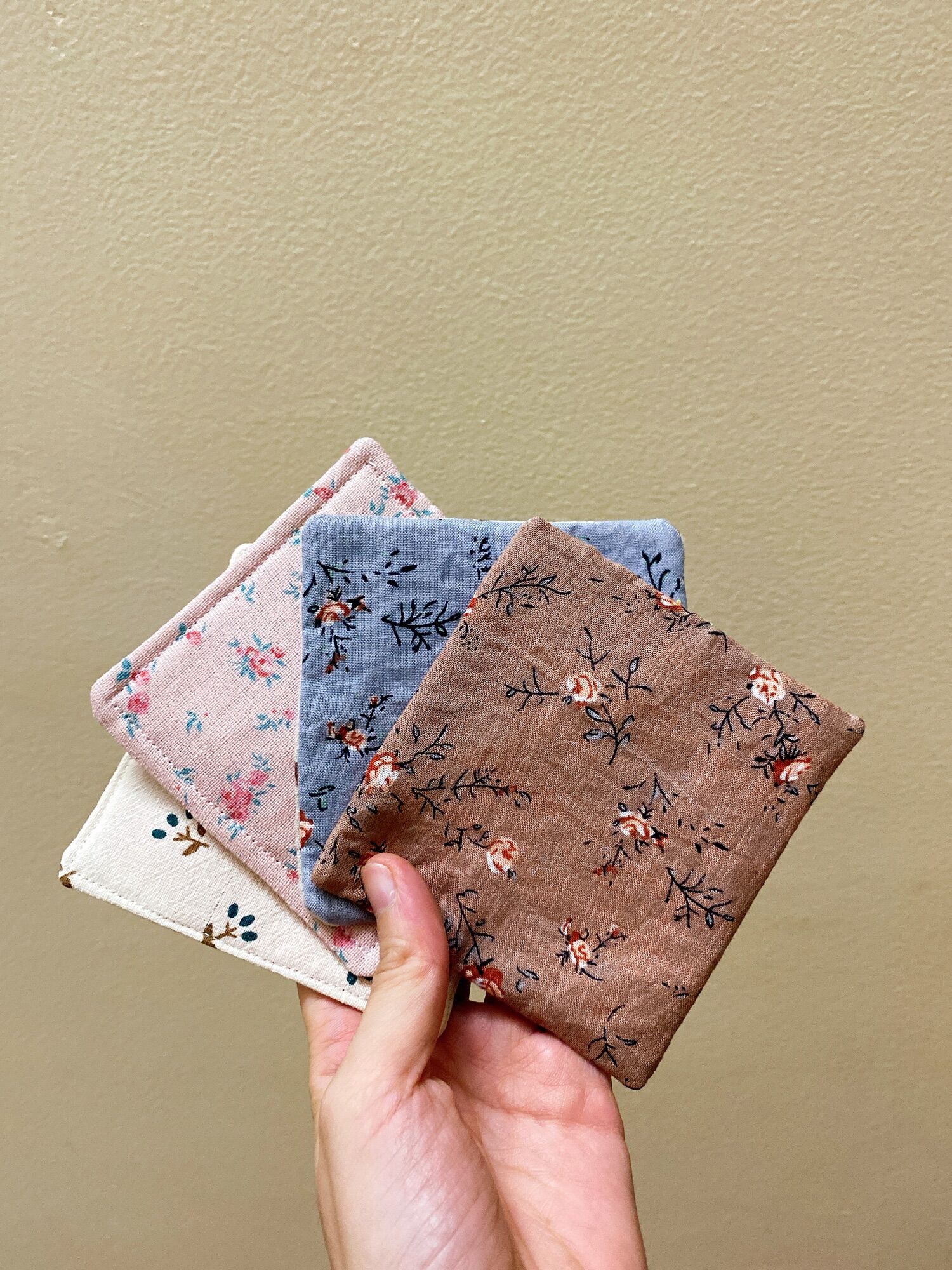 Lót ly vải handmade
