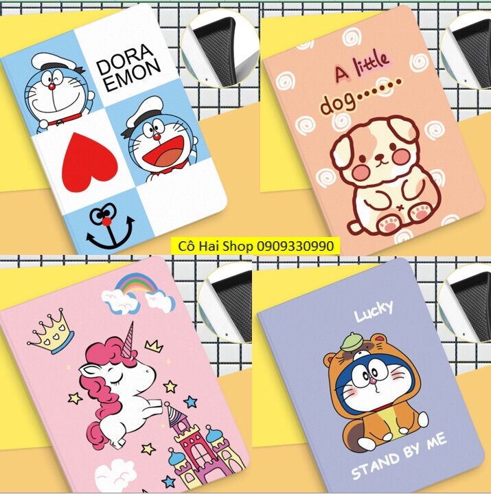 Bao da ipad 2017/2018/air 1/2/gen 5/6 hoạt hình