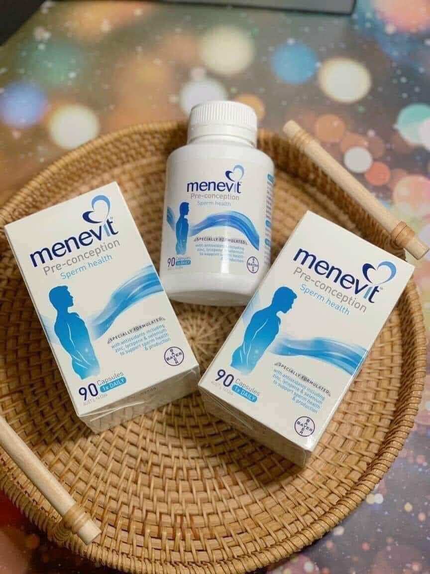 Menevit Pre-Conception Sperm Health 90 Tablets for Men