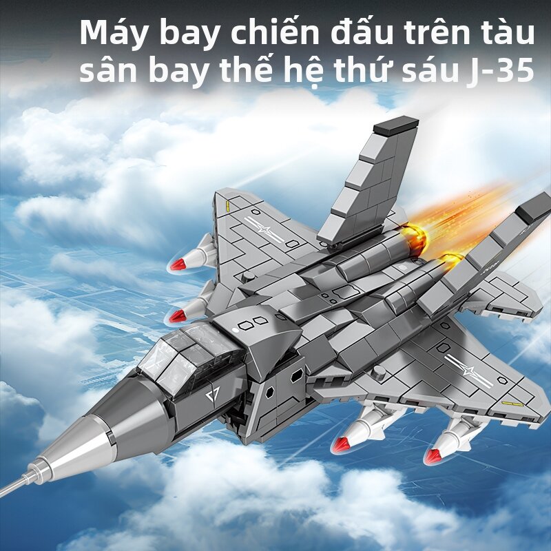 HUIQIBAO | Đồ chơi xếp hình quân sự xe bọc thép đặc nhiệm