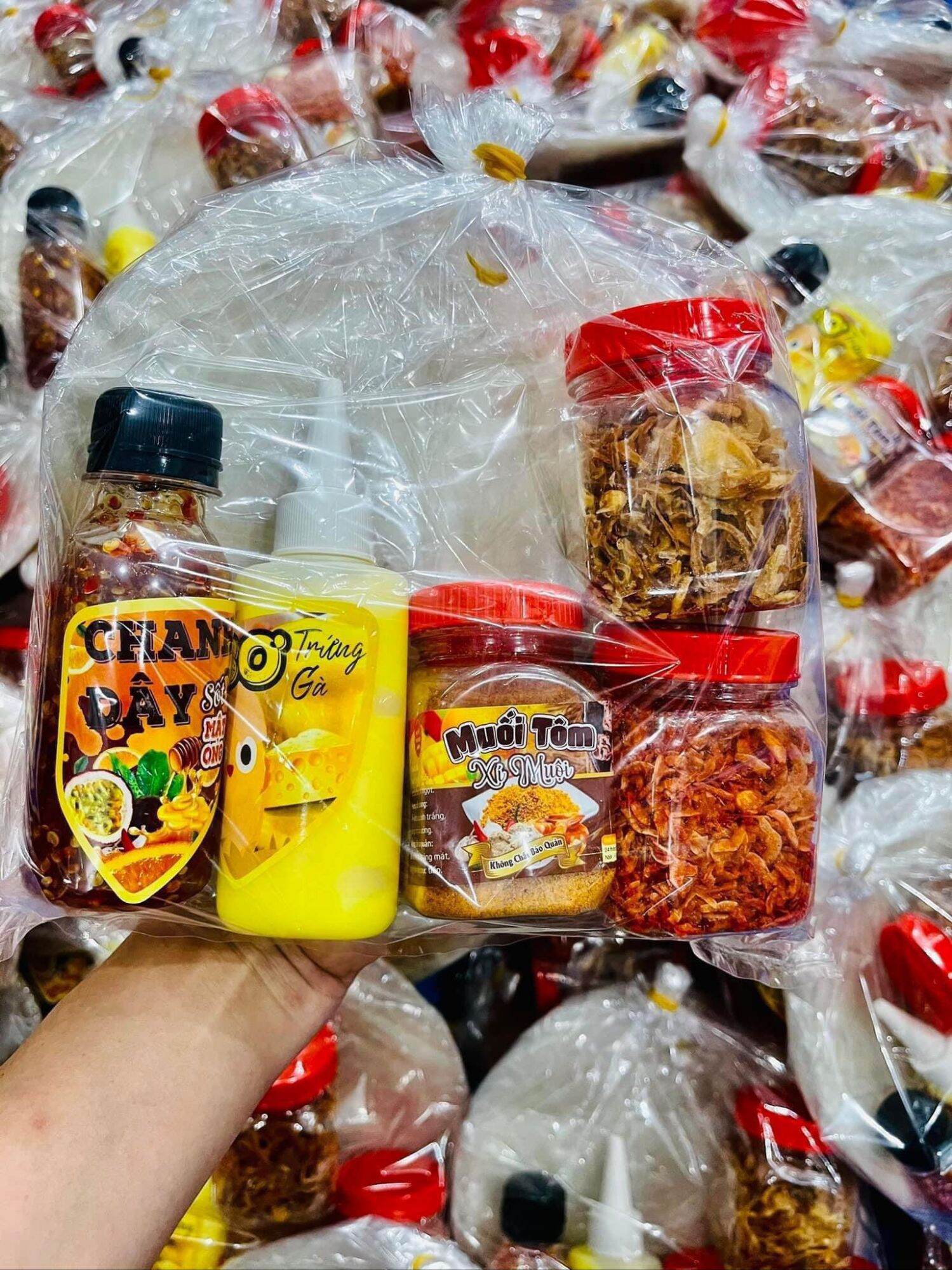 Set bánh tráng phơi sương combo vip