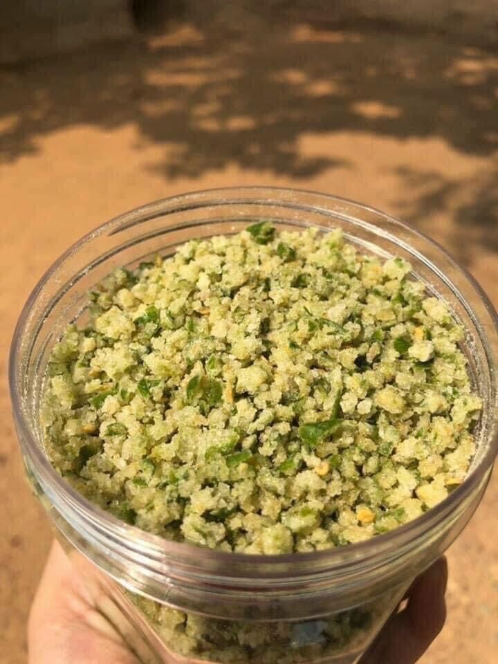 Muối ớt xiêm xanh hủ 500gr