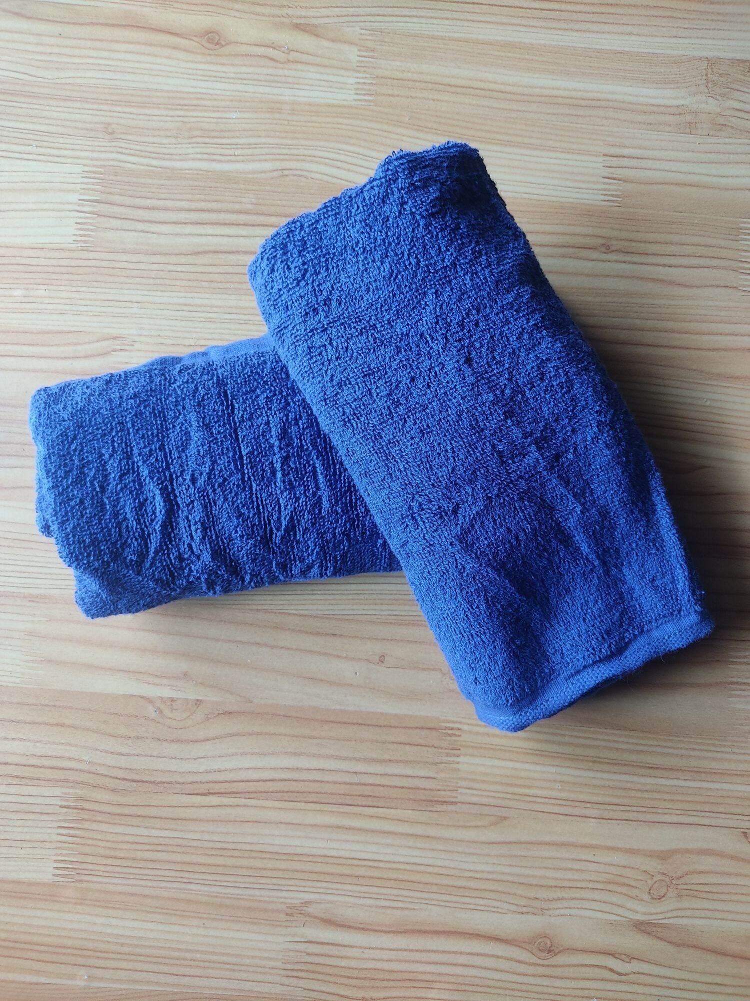 Combo of 5 Sea Blue Towels (Bath Towels)