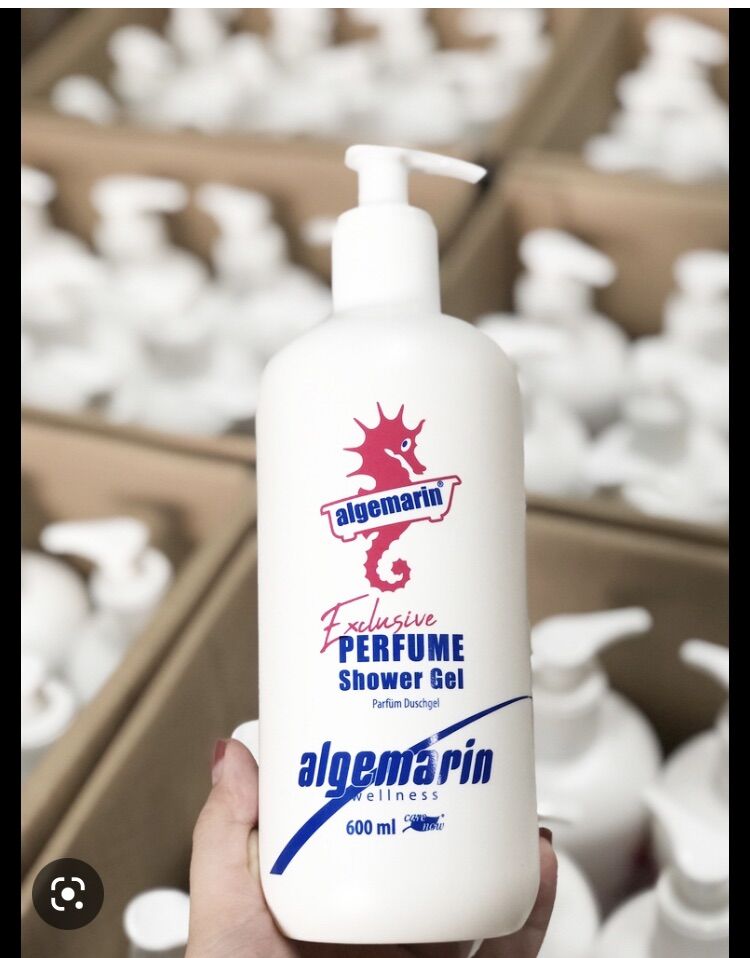Sữa tắm cá ngựa algemarin chai vòi + lớn 600ml 🇩🇪