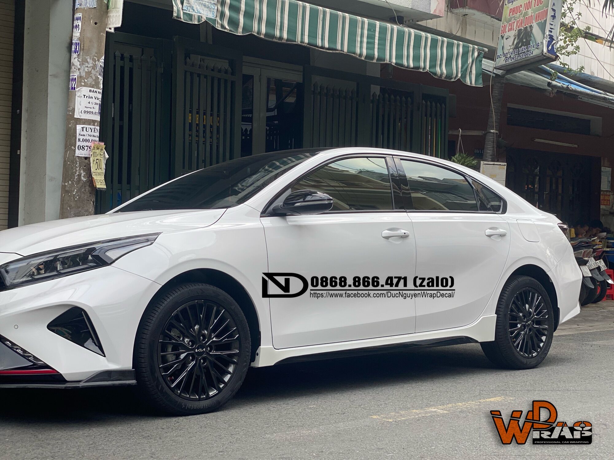 Decal dán mâm K3 mới (bộ 5 bánh)