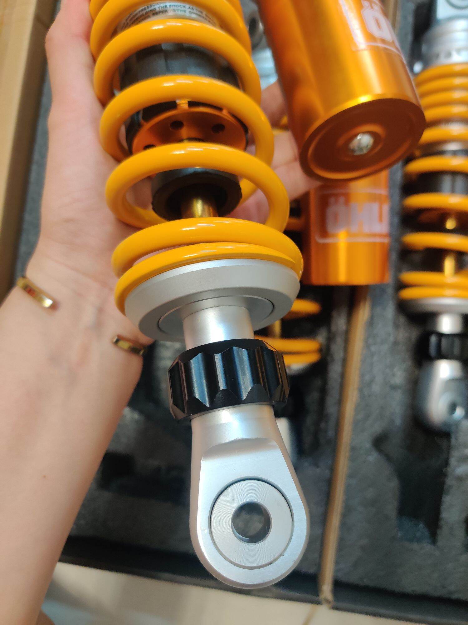 💥💥Phuộc OHLINS bình dầu vàng gắn Dr Wave RS Sirius Jupiter MAX CUP AXELO ELEGANT FUTURE BLADE