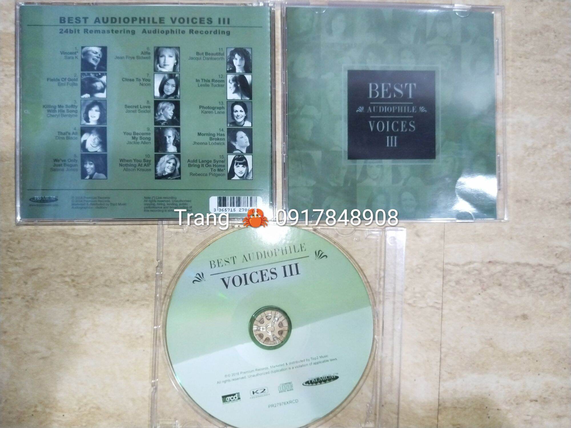 Bộ 7CD Best Voice Audio Phile