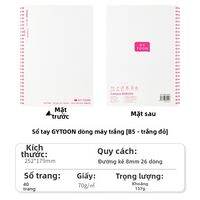 KOKUYO | Sổ Ghi Chép Mềm Dây Cuộn Màu Trắng