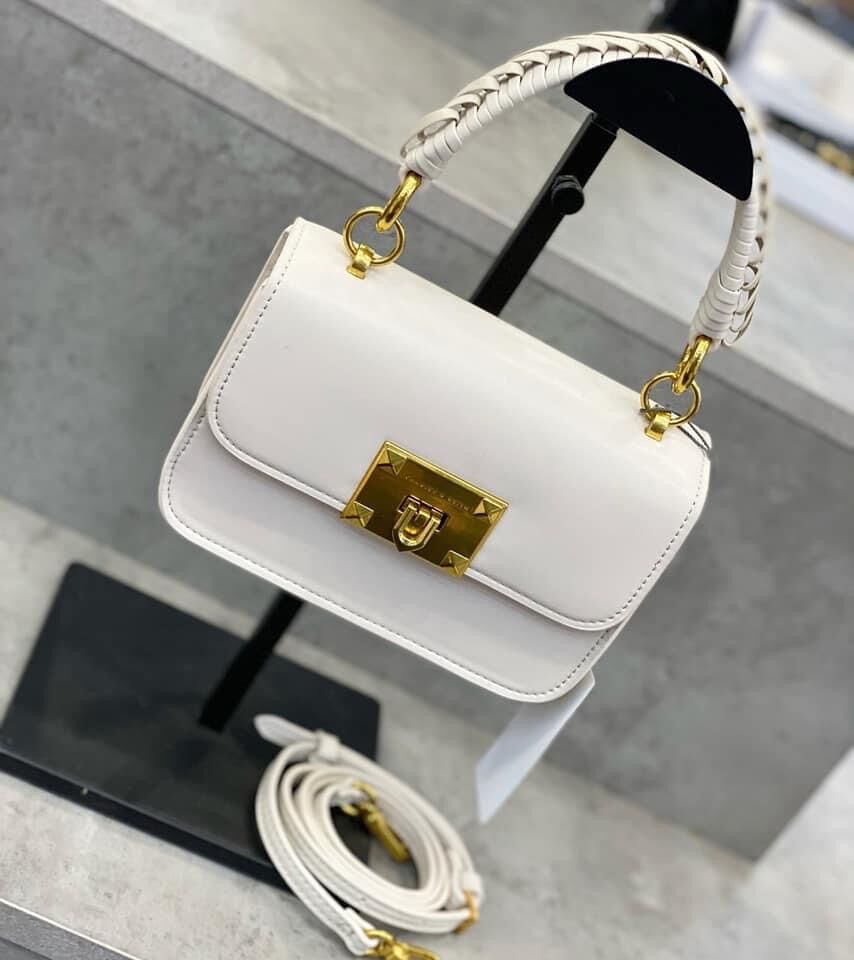 Túi C.K quai đan size 17 khoá gập xuất dư