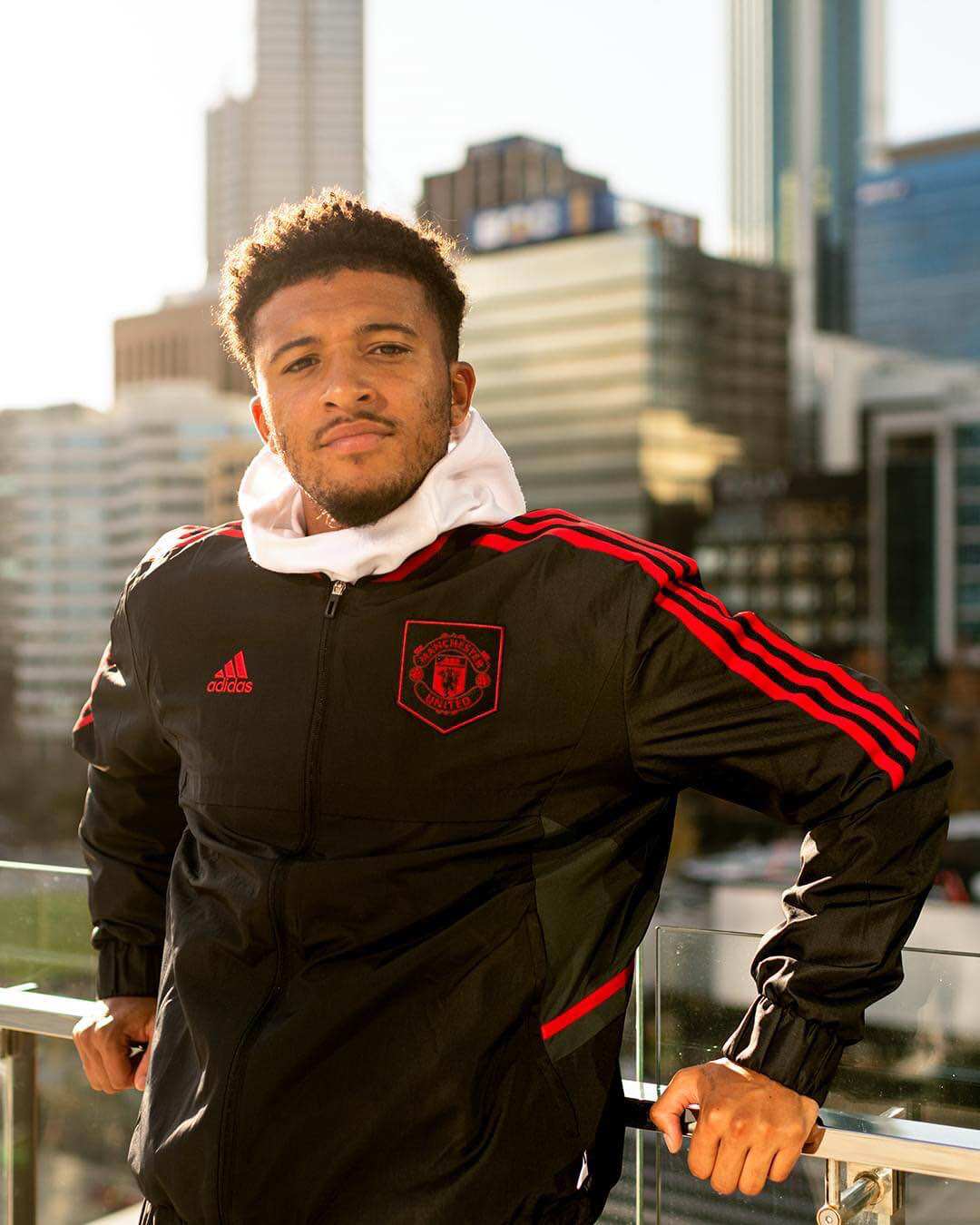 Áo khoác Adidas Bomber nam MU  💯