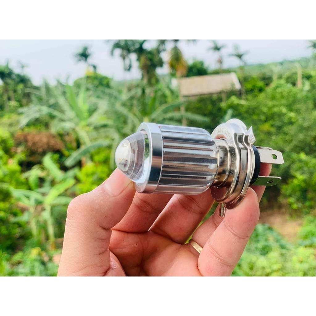 Đèn Pha Led L1 Bị Cầu 2 Mầu { Phá Trắng Cost Vàng } Gắn Ôtô Và Xe Máy