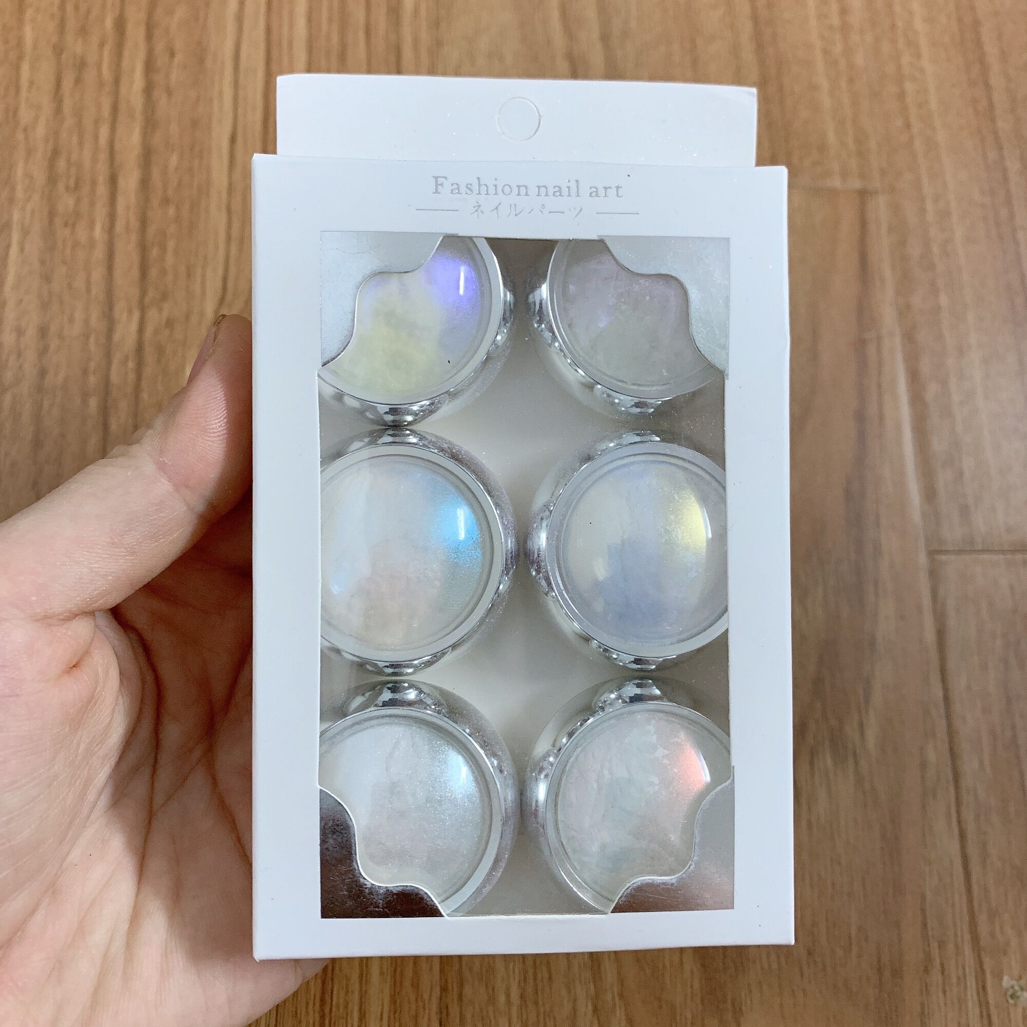 Set 6 hũ tráng gương bột trai, tráng gương ngọc trai