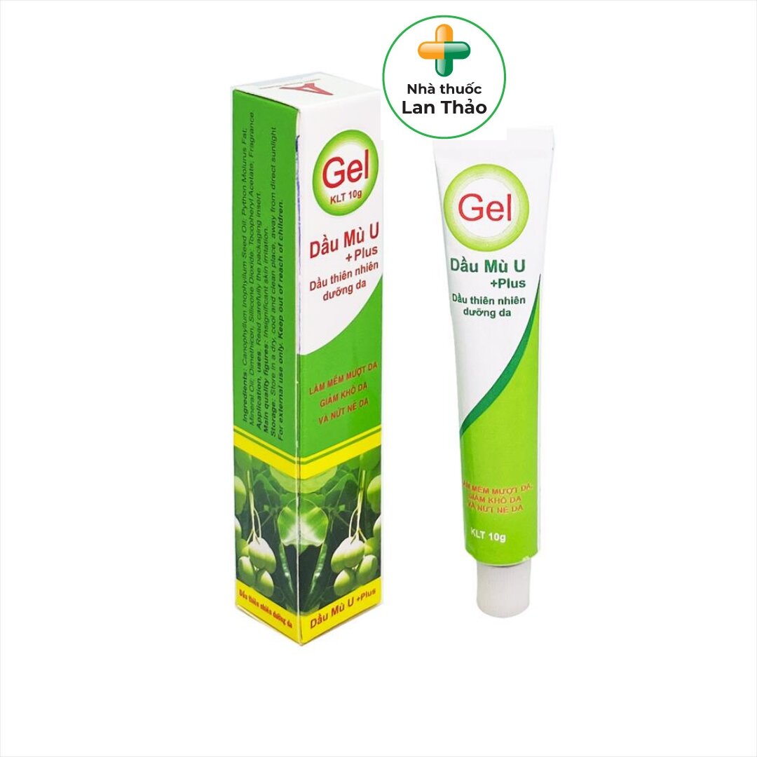 Gel dầu mù u plus thiên khánh tuýp 10gr
