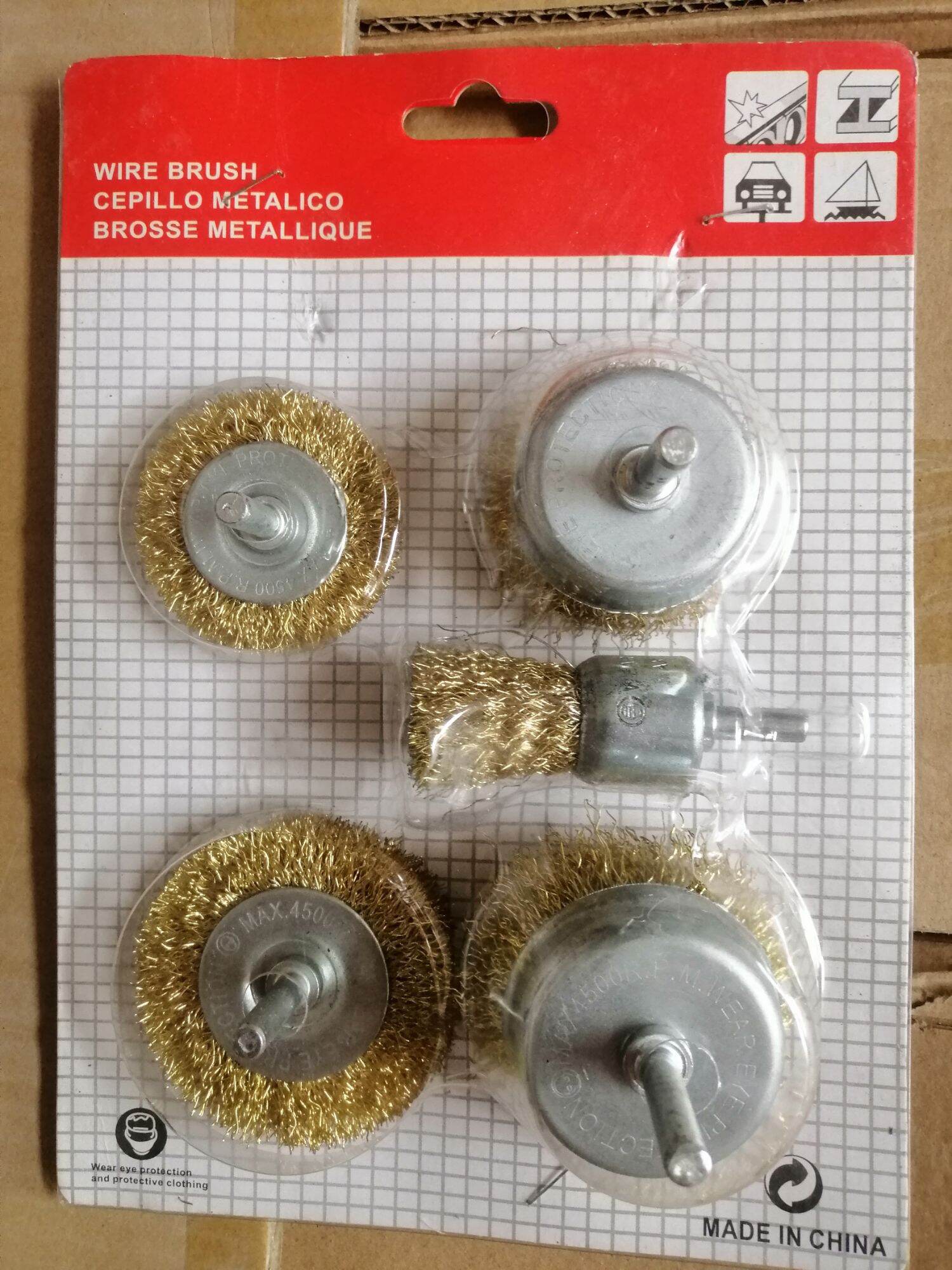 Bộ chén cước đánh gỉ 5 chiếc