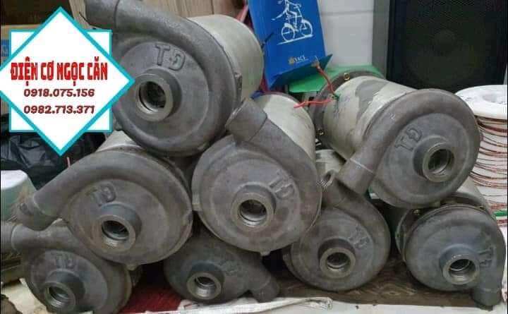 Máy bơm nước 1Pha và 3Pha 👉 Loại 2 đầu: 2HP (đầu 1HP + đầu 1HP)