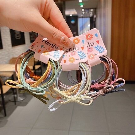 Dây Buộc Tóc Co Giãn Nhiều Màu Dành Cho Nữ