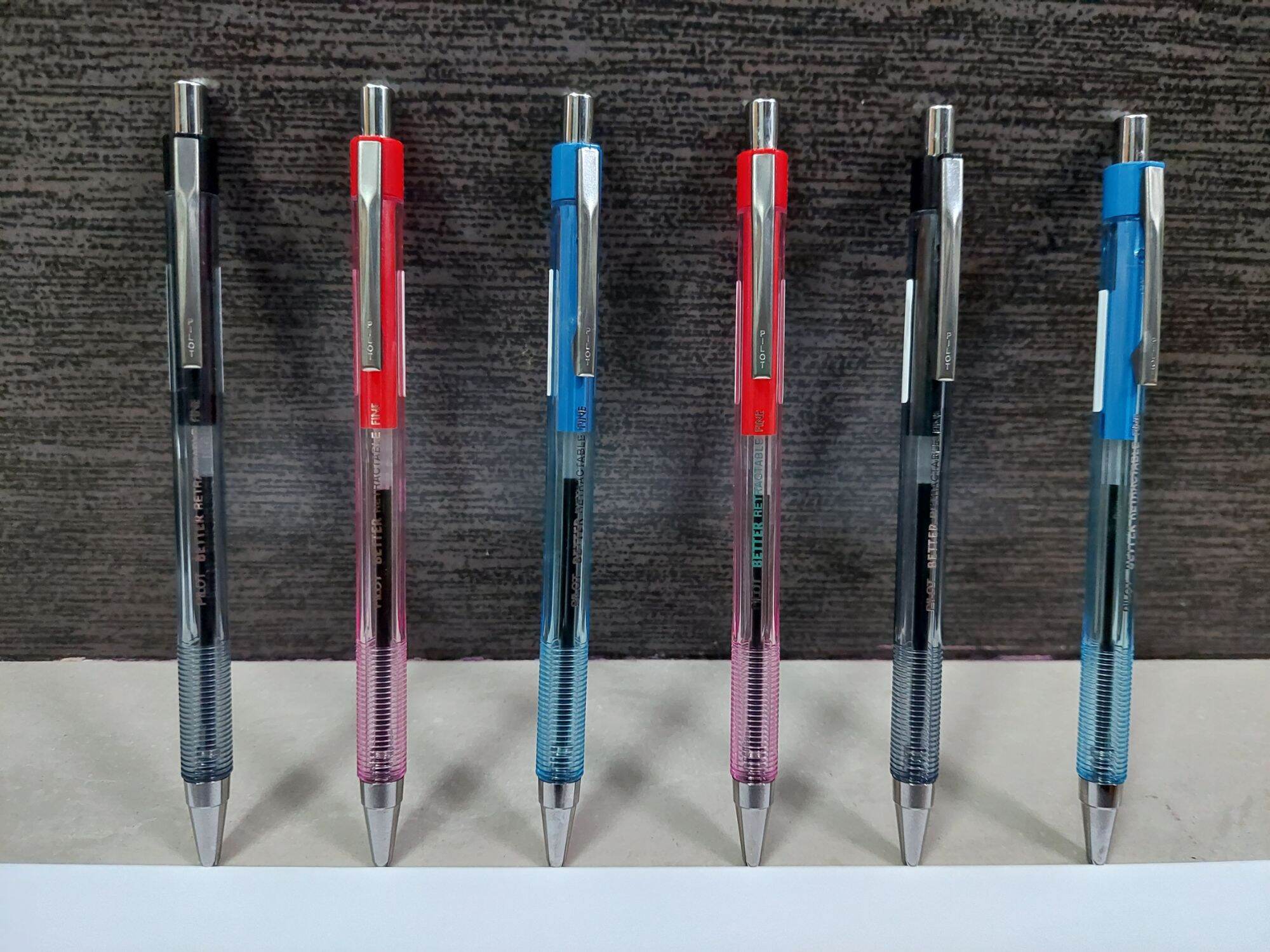 Bút bi bấm BP-145-F (Fine/0.7mm). Better Retractable của Pilot ( Made in Japan)
