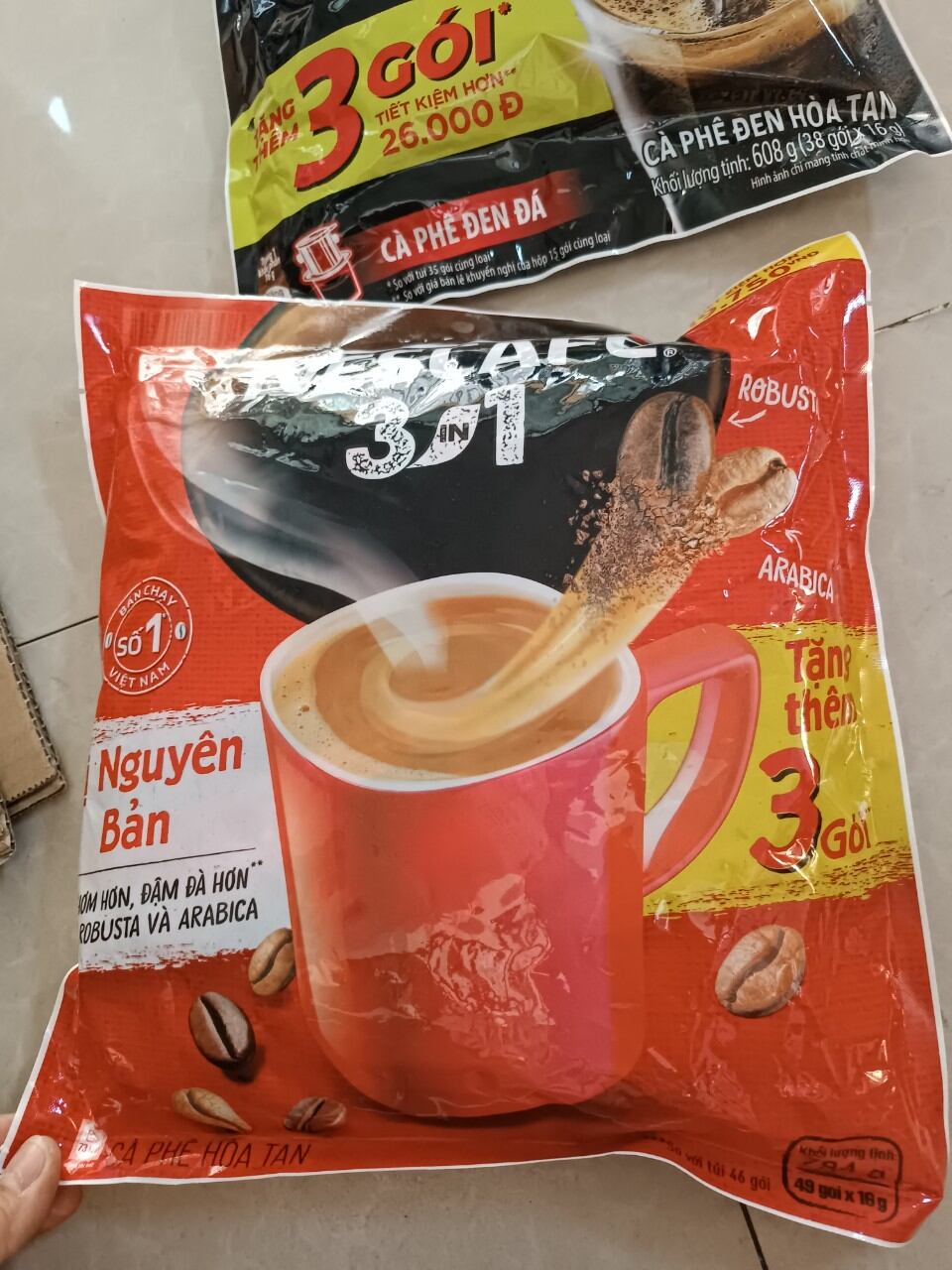 Bịch nescafe đậm đà hài hoà 46gói x 20gr
