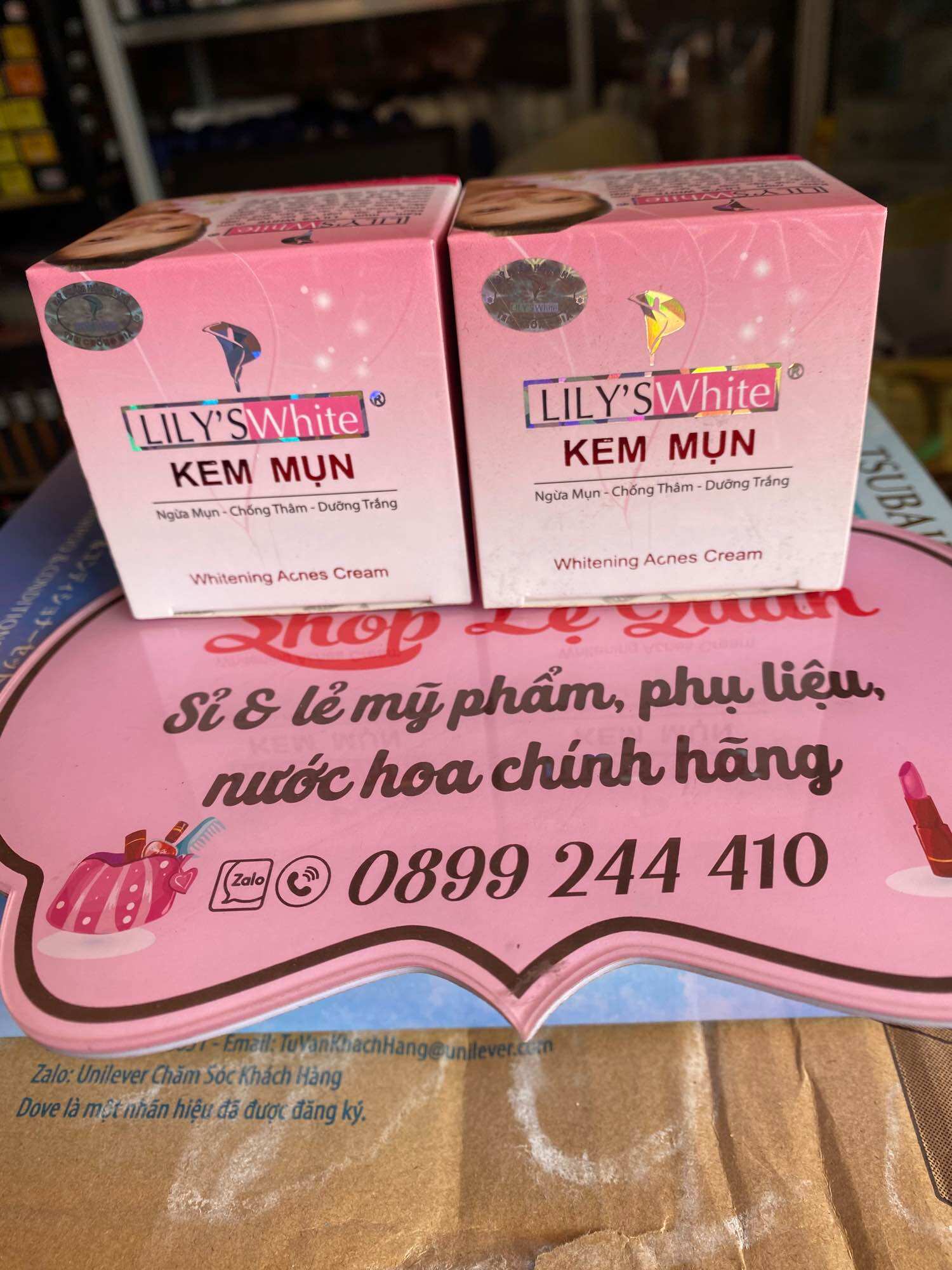 [freeship] Kem Mụn LyLy White 16gr chính hãng 100%