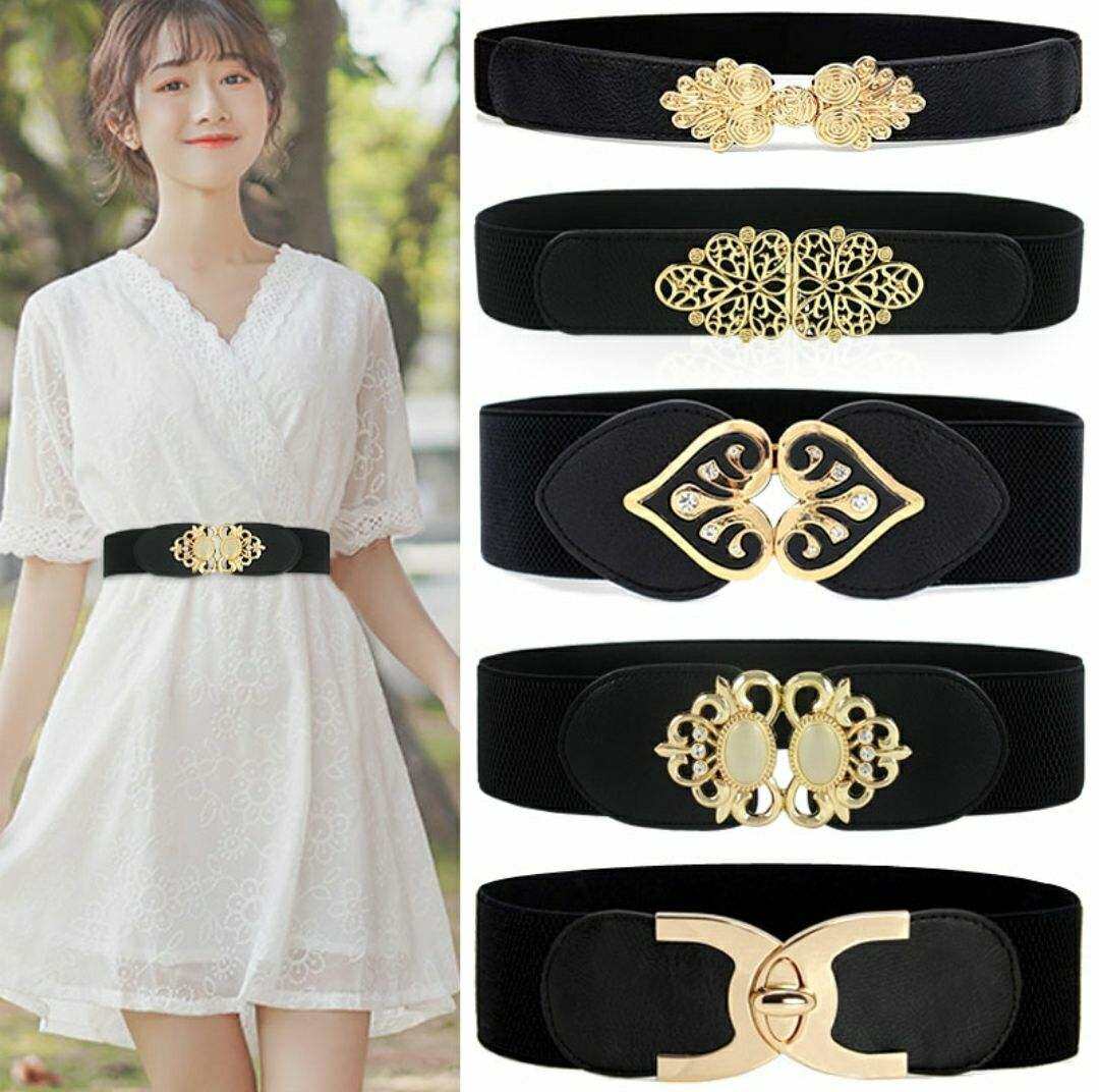 Thắt lưng dây nịt nữ đẹp mặc đầm váy thời trang Hàn Quốc