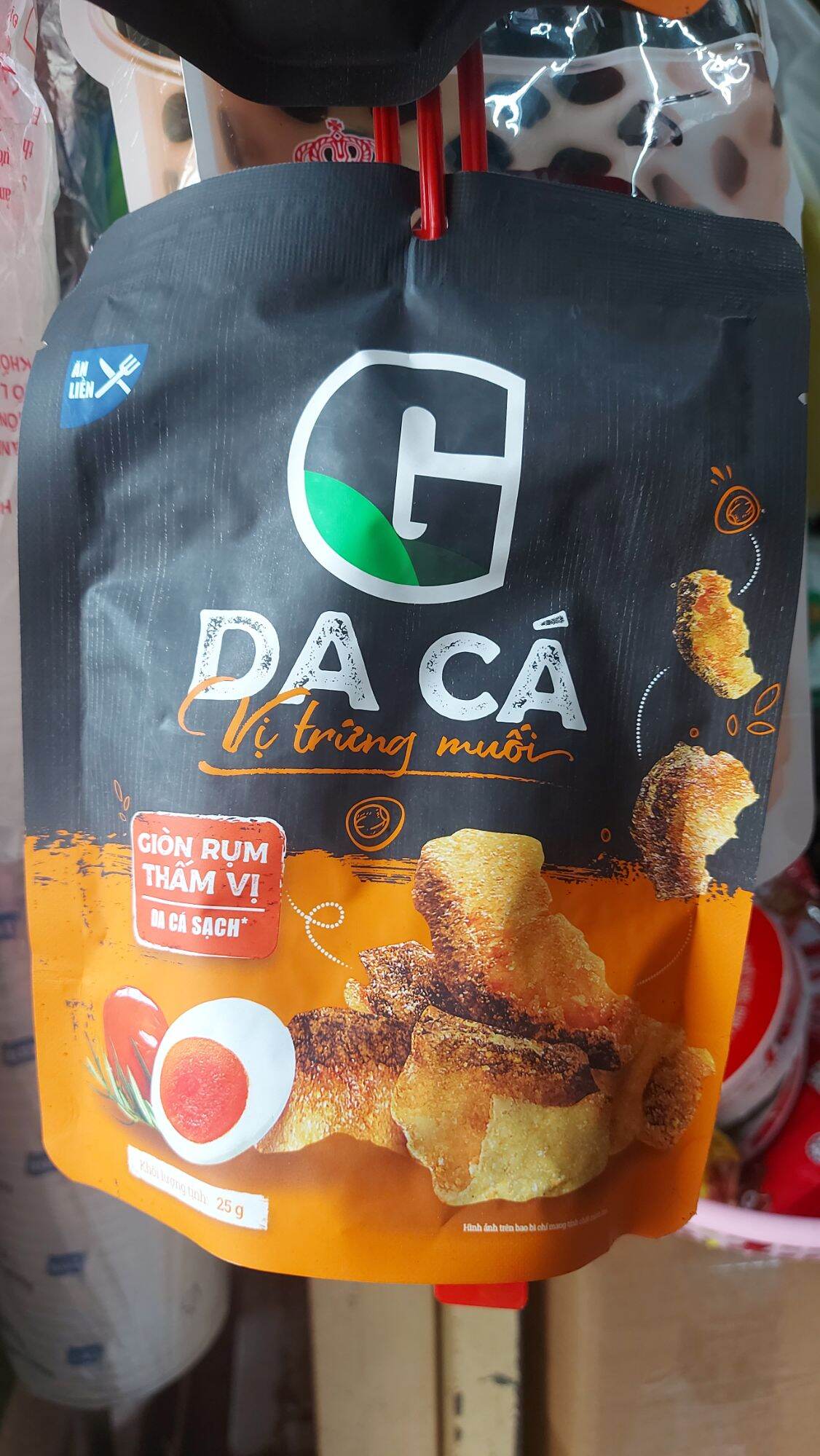 Da cá vị trứng muối - 25g