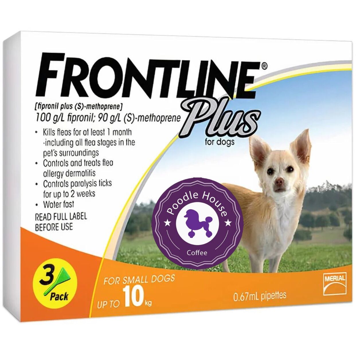 Nhỏ Gáy Ve Rận Frontline Plus Cho Chó