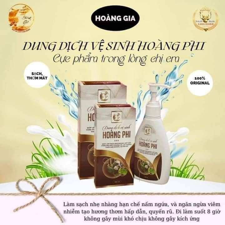Dung dịch vệ sinh phụ nữ HOÀNG PHI
