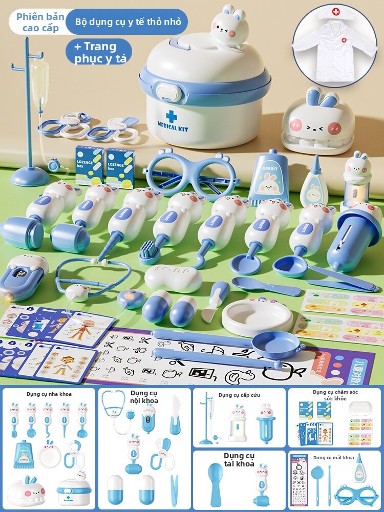 HUANGEN | Bộ Đồ Chơi Bác Sĩ Phát Triển Trí Tuệ cho Bé 1-3 Tuổi
