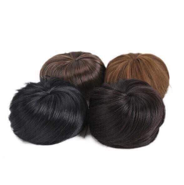 TÓC BÚI GIẢ,Búi Tóc Tròn Củ Tỏi, Tóc Búi Cao Nữ Sang Chảnh